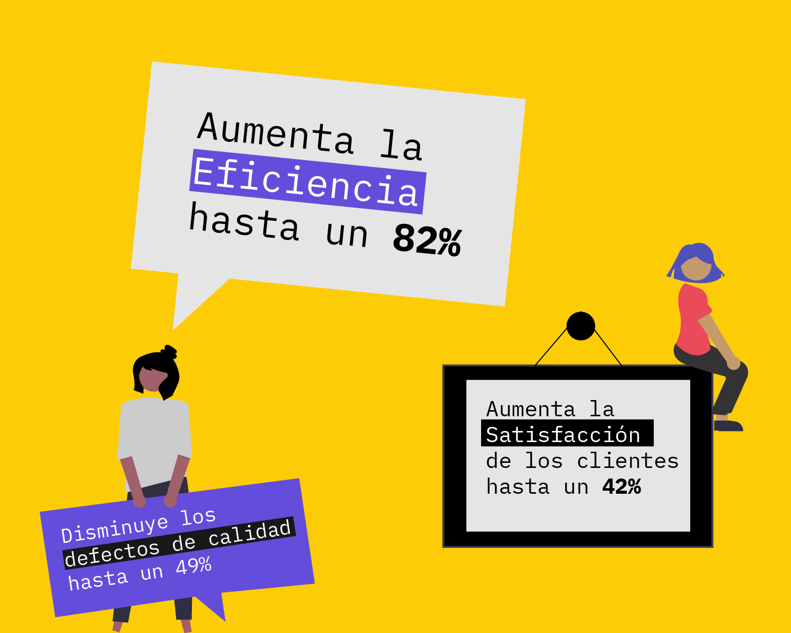 Datos de productividad según la sociedad americana para la la calidad