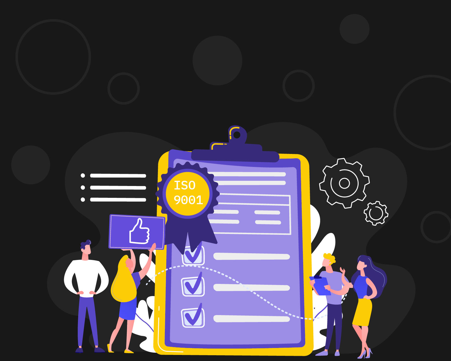 Normativa ISO 9001 en un QMS
